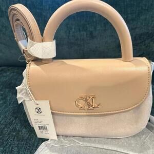CXL by Christian Lacroix – Char Crossbody Top Handle Bag – Latte – BNIB